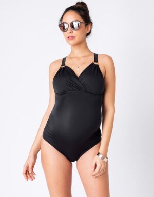 Seraphine Womens Casual Maternity Swimsuit 
